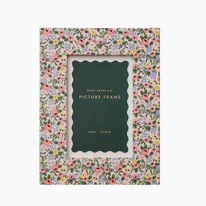 Rifle Paper Co. Floral Picture Frame - Pink and Green